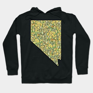 Nevada in Flowers Hoodie